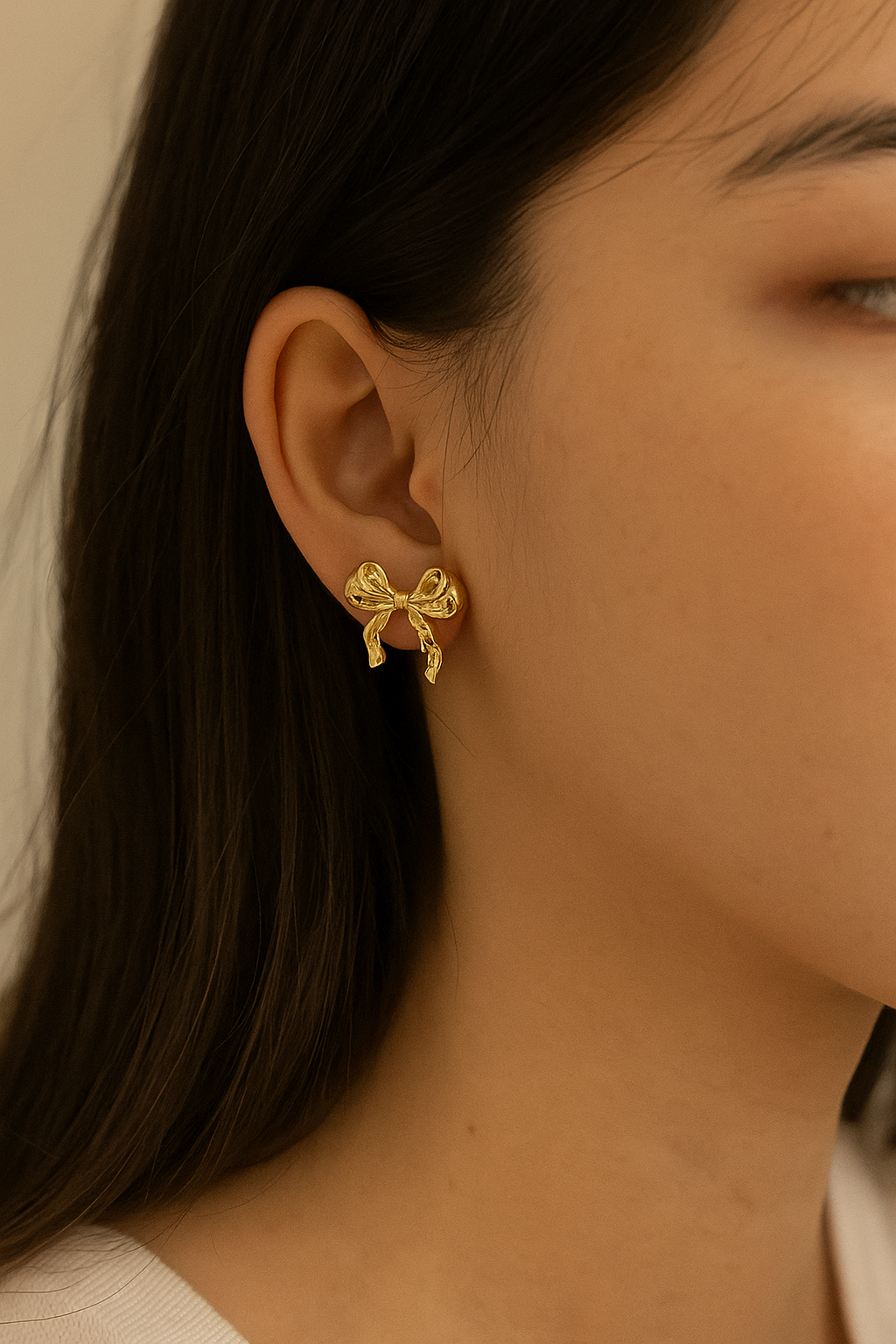 Velamira Elegant Bow Knot Earrings